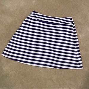 Tommy Bahama elastic waist striped skirt with pockets in size S/P